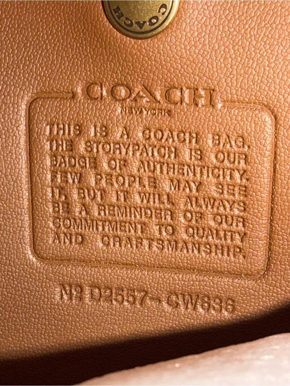 Coach Suede Shoulder Bag in Chestnut Brown - Picture 3 of 11